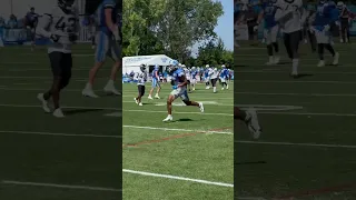 Training Camp highlight: Teddy Bridgewater 🎯 Dylan Drummond  diving catch | Detroit Lions #shorts