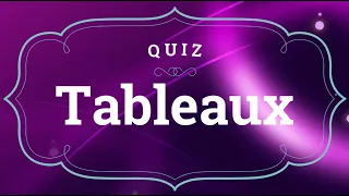 Quiz de peinture, tableaux célèbres