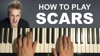 Papa Roach - Scars (Piano Tutorial Lesson)