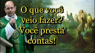 O que você veio fazer? Você prestá contas! - Padre Paulo Ricardo  #homiliadiária  #igrejacatólica