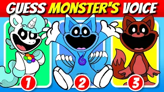 🎵🔊Guess the Smiling Critters Voice (Poppy Playtime Characters 3) | Quiz