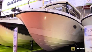 2016 Quicksilver Captur 905 Pilothouse Motor Boat - Walkaround -  2015 Salon Nautique de Paris