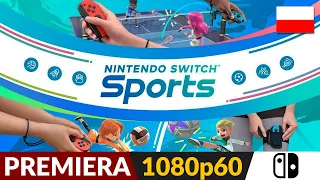 Nintendo Switch Sports PL ⚽️ Premiera 🎾 Sportowa gra dla 1-4 graczy / Gameplay Nintendo Switch