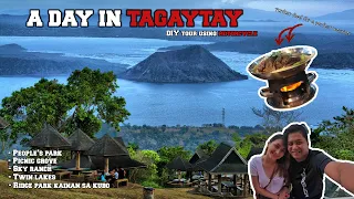 TAGAYTAY RIDE | RIDGE PARK KAINAN SA KUBO | DIY TOUR USING MOTORCYCLE