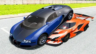 Supercar Fail/Crash Compilation - BeamNG Drive | DestructionNation