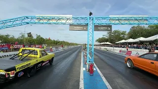 Fish Van’s 7.9 sec pass.