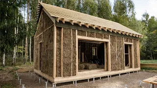 Building Straw Bale Cabin