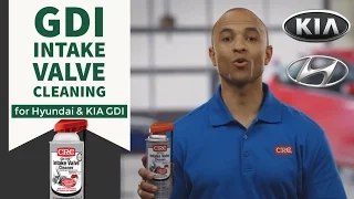 Intake Valve Cleaning Hyundai & KIA CRC GDI IVD® Intake Valve & Turbo Cleaner