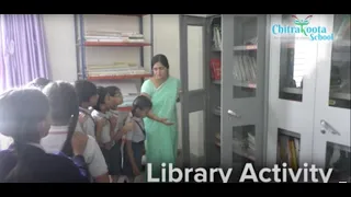 Library Activity for children at Chitrakoota School, Bangalore