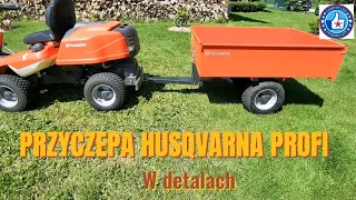 Przyczepa Husqvarna PROFI. Nr art.: 9535117-02