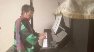 時間をかけて練習しました！「炎」梶浦由紀【大人ピアノ初心者】らくらくピアノ