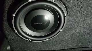 Hertz Mille MPS 250 Subwoofer first run