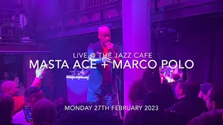 Masta Ace + Marco Polo @ The Jazz Cafe 27/2/23