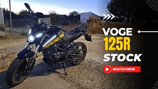 Voge 125R 2023 Full Stock Raw Sound🏍️