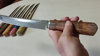 Нож танто ручной ковки
