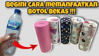 Jangan dibuang dulu !!! Mari kita membuat Celengan dari botol bekas || Ide Kreatif botol bekas