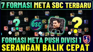 7 FORMASI META SERANGAN BALIK CEPAT TERBARU UNTUK PUSH DIVISI 1 EFOOTBALL 2024 MOBILE