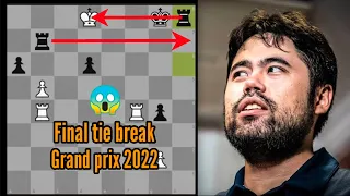 🔥Final tie break moments Hikaru Nakamura vs Levon Aronian fide grand prix 2022 🔥