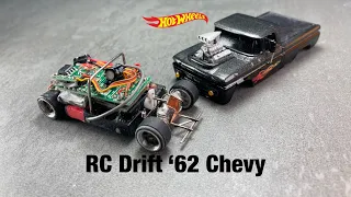 ‘62 Chevy Pickup RWD RC Drift Hotwheels Custom
