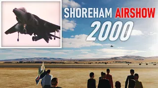RAF Harrier GR7 Display RECREATED in DCS 4Kᵁᴴᴰ | Shoreham 2000