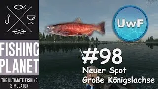 Fishing Planet #98 - Neuer Spot große Königslachse / Unique Chinook Salmon | 0.56 Patch | German