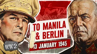 Week 281 - Soviet and American Massive Attacks - January 13, 1945