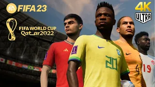 FIFA 23 (2022) Qatar World Cup PC Gameplay [4K/60FPS]