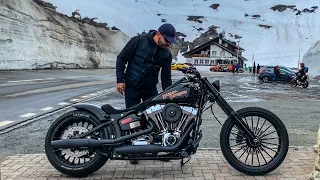 #HarleyDavidson Ride to Oberalppass #harley #oberalppass