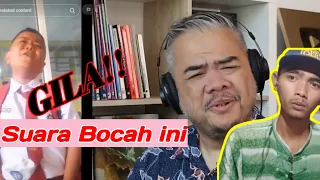 Suara bocah ini keren banget GILA!!  Reaction video Indra Aziz @Vokalplus