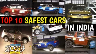 Top 10 safest cars in India 2023 ! | indian safest car 2023 | crash test of indian cars 2023