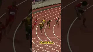 😱 Increíble… world record 2012 (4x100 mts) Jamaica 🇯🇲 #record #runing #fast #sports #athlete