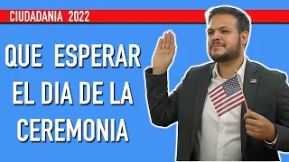 QUE ESPERAR EL DIA DE TU CEREMONIA EN EL 2022