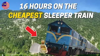 🇲🇾 🚂 world’s CHEAPEST Sleeper Train  | Jungle Train in malaysia.