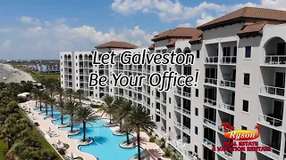 Let Galveston Be Your Office! The Diamond Beach Resort | Ryson Vacation Rentals