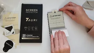 Samsung Galaxy S22 Ultra Tauri Screen Protector Unboxing & Fitting