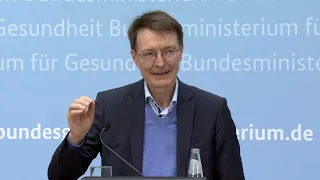 Karl Lauterbach am 28. März 2022 zur Beratung der Konferenz der Gesundheitsminister:innen (GMK)