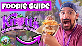 ULTIMATE FOODIE Adventure At Knott's BOYSENBERRY FESTIVAL 2024 | NEW Eats, Merch, & Entertainment!