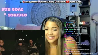 Mya Salina REACTS to "DD Osama X DudeyLo X Sugarhill Ddot X JayKlickin - REAL TALK"