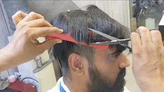 ASMR Hair Cutting - without water a mission of barbar #alrayaanhairstudio
