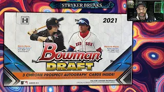 NEW RELEASE 2021 Bowman Draft Jumbo Box Opening