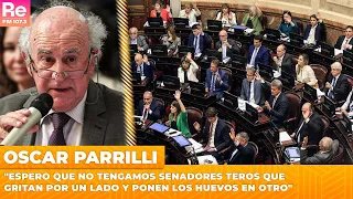 Parrilli: "Espero que no tengamos senadores teros que gritan por un lado y ponen los huevos en otro"