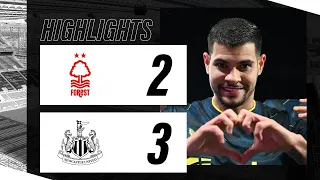 Nottingham Forest 2 Newcastle United 3 | Premier League Highlights