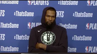 Kevin Durant gives respect to Bucks after dropping 48 pts and playing EVERY minute in Game 7 loss