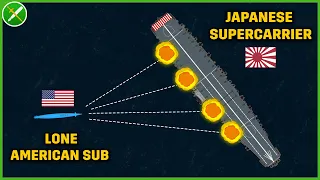 1 US Sub Sinks a Japanese Supercarrier - Sinking of Shinano Documentary