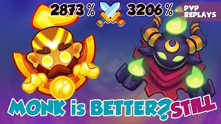 MONK is BETTER vs Cultist? PVP Rush Royale