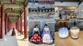 Visiting Seoul, Korea with My Girl and Wearing Hanbok/Gyeongbokgung Palace/Bukchon Hanok Village