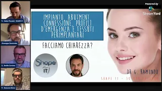 DR  GIUSEPPE RAMUNDO  -  LE CONNESSIONI IMPLANTARI - I WEBINAR DI SHAPE IT