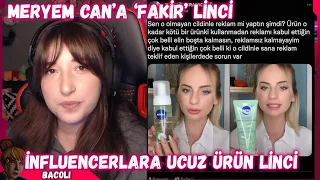 Pqueen - "Meryem Can’a ‘Fakir’ Linci, Influencerlara Ucuz Ürün Linci" İzliyor! (Drama Pasta)