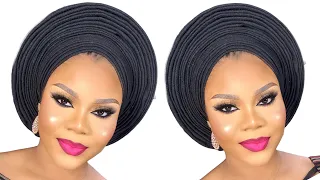 HOW TO TIE PERFECTLY ROUND GELE | SUPER DETAILED FROM START TO FINISH