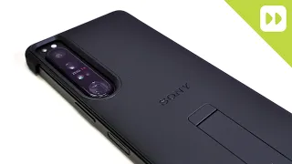 Official Sony Style cover with stand case review